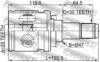 FEBEST 0111-KUN26 Joint, drive shaft